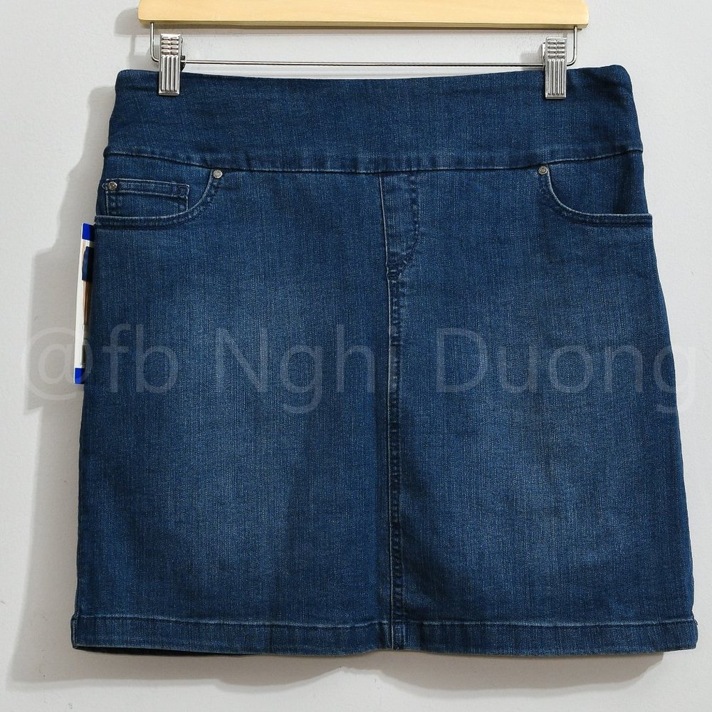 - S.C. & CO Ladies' Denim‎ Skort BLUE